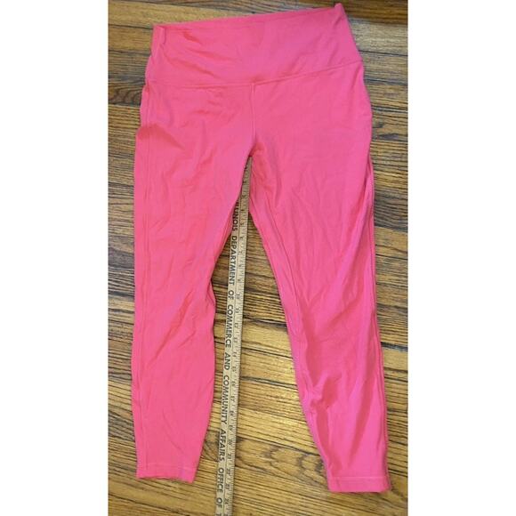 Lululemon Align High Rise Leggings Pants Women’s 12 Pink Buttery Soft 106259 - Picture 5 of 9